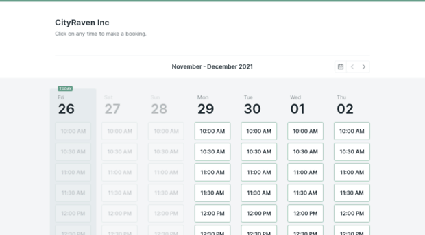 cityraveninc.youcanbook.me