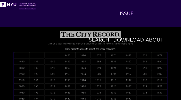 cityrecord.engineering.nyu.edu