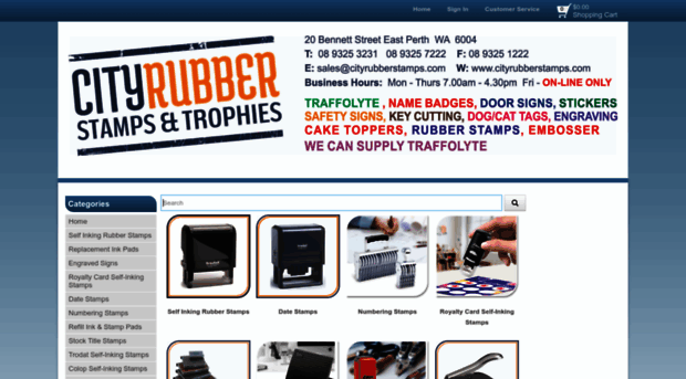 cityrubberstamps.com