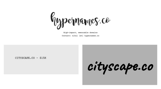 cityscape.co