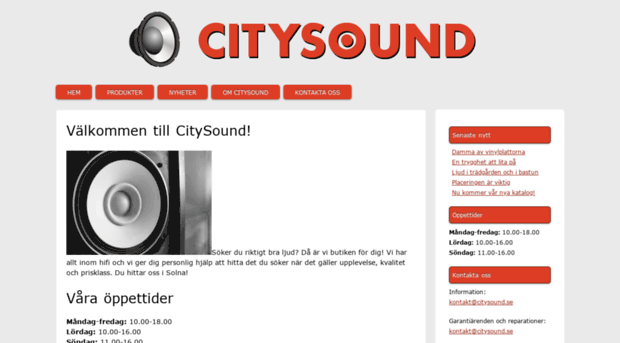 citysound.se