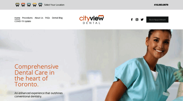 cityviewdentaltoronto.com