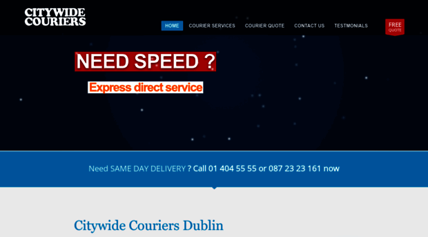 citywidecouriers.ie