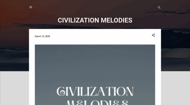 civilizationmelodies.blogspot.com