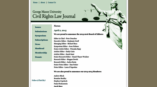 civilrightslawjournal.com