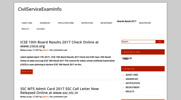 civilserviceexaminfo.in