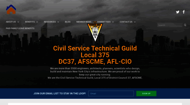 civilservicetechnicalguild.org