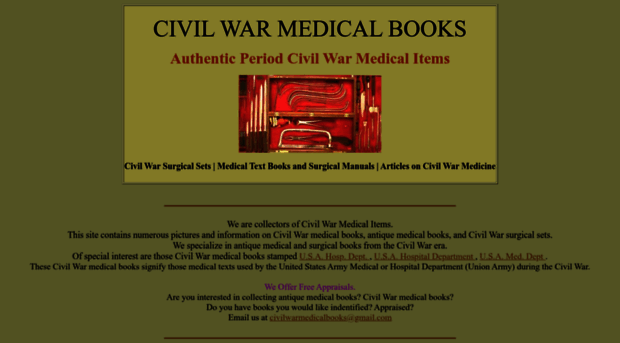 civilwarmedicalbooks.com