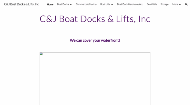 cjboatdocks.com