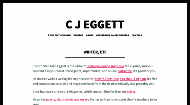 cjeggett.co.uk