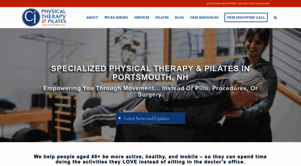 cjphysicaltherapy.com