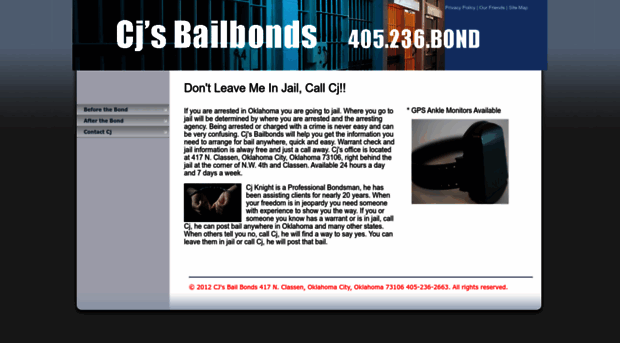 cjsbailbonds.com