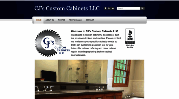 cjscustomcabinetsllc.com