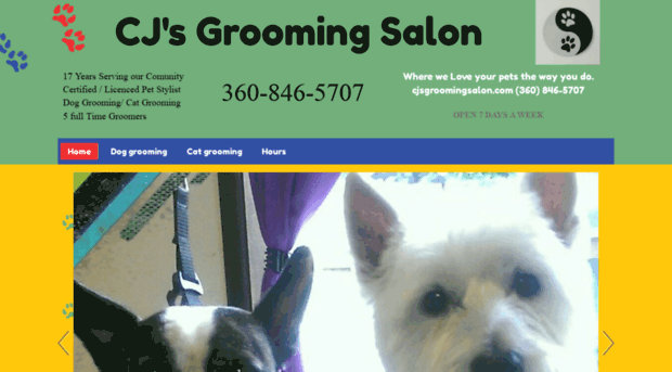 cjsgroomingsalon.com