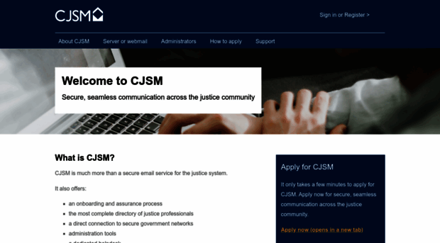 cjsm.justice.gov.uk