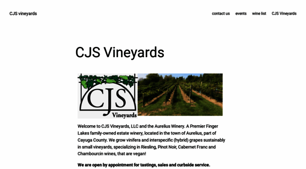 cjsvineyards.com