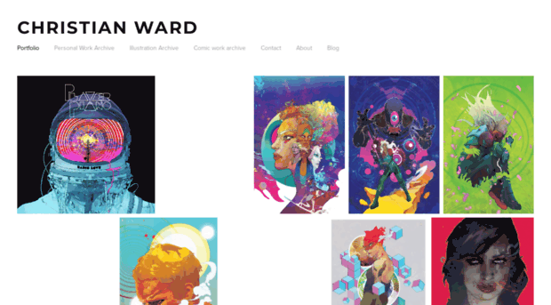 cjwardart.com