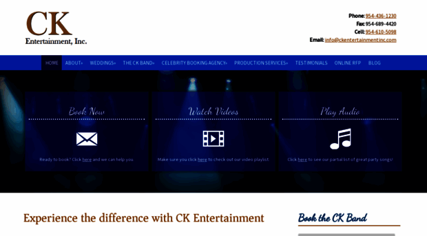 ckentertainmentinc.com