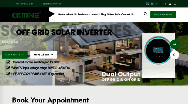 ckmineinverter.com