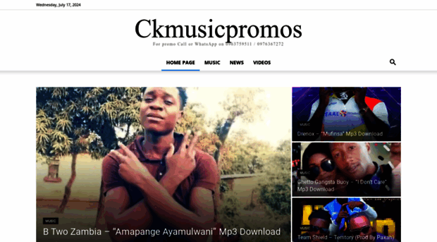 ckmusicpromos.com