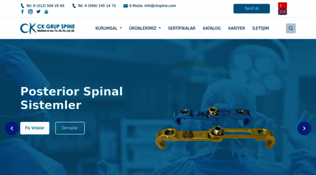 ckspine.com
