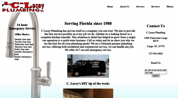 claceyplumbing.com