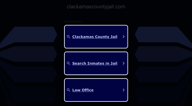 clackamascountyjail.com