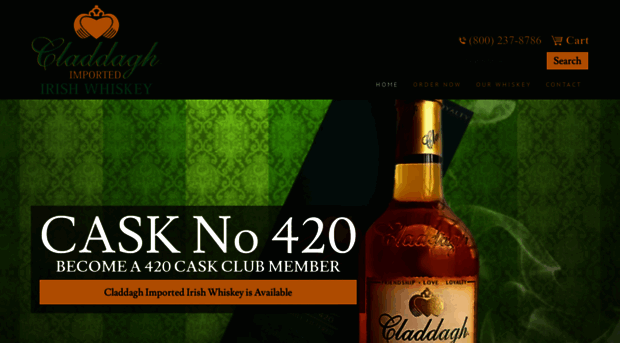 claddaghirishwhiskey.com