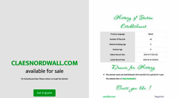 claesnordwall.com