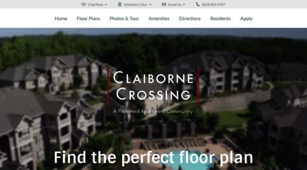 claibornecrossing-apts.com