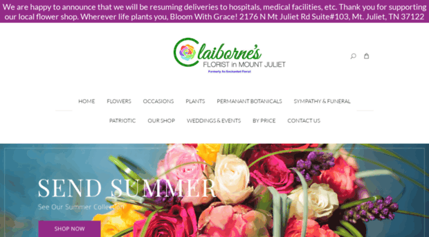 claibornesflorist.com