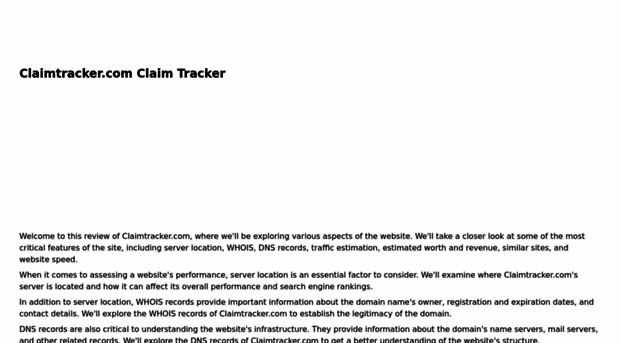 claimtracker.com.ipaddress.com