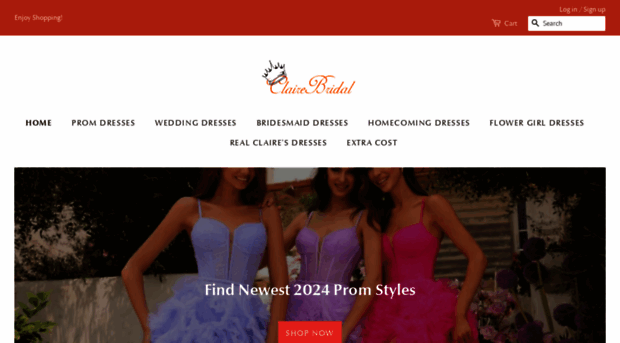 clairebridal.com