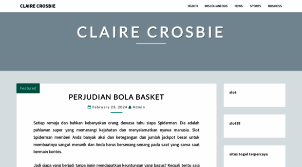 clairecrosbie.co.uk