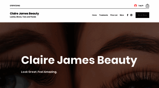 clairejamesbeauty.com