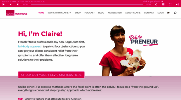 clairemockridge.com