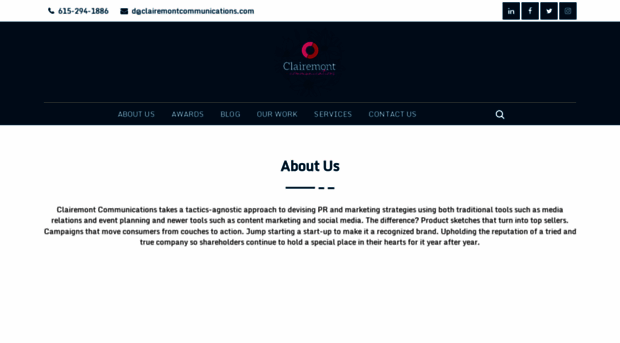 clairemontcommunications.com