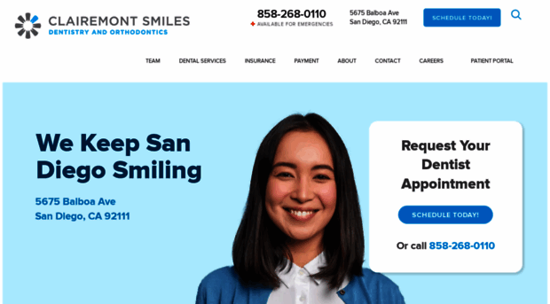 clairemontsmilesdentistry.com