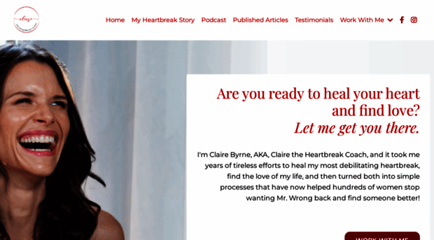 clairetheheartbreakcoach.com