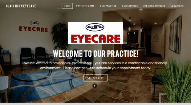 clairhorneyecare.net