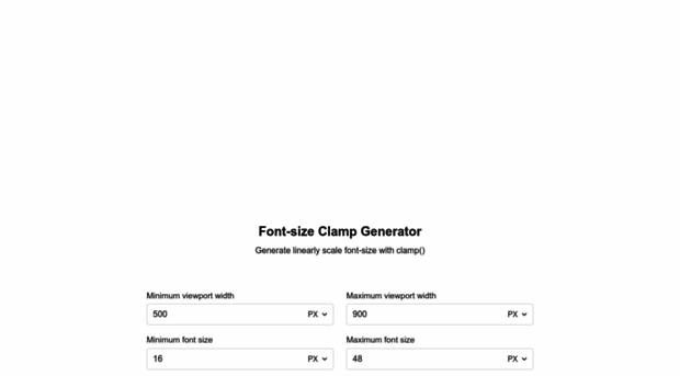 clamp.font-size.app