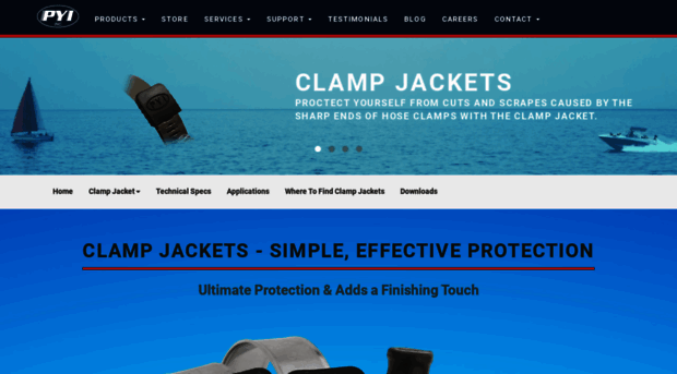 clampjacket.com