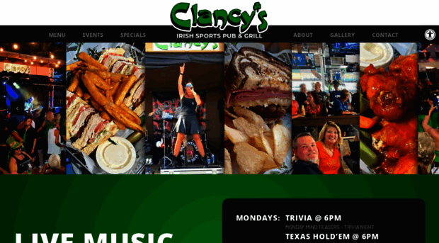 clancysirishsportspub.com