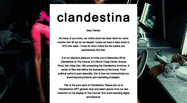 clandestina.co