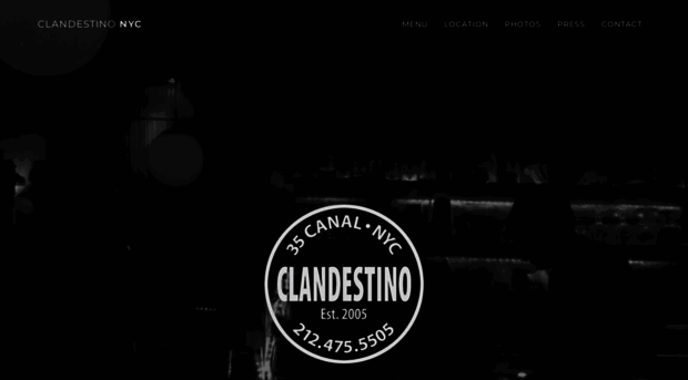 clandestinonyc.com
