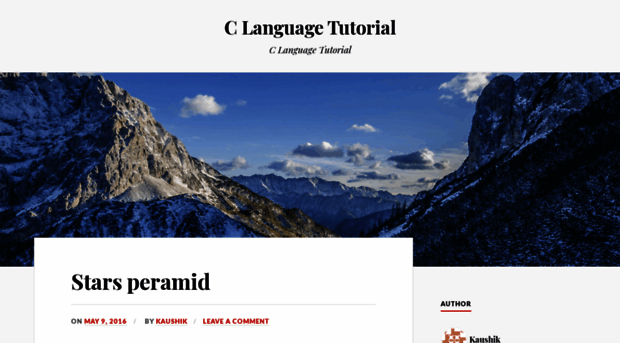 clanguagetutorialsite.wordpress.com