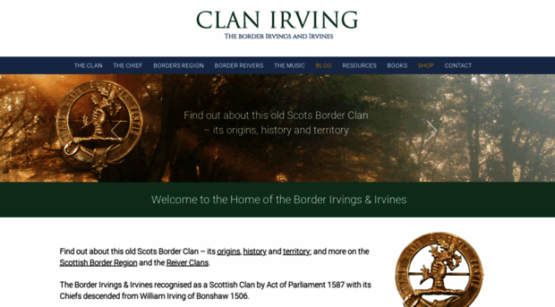 clanirving.com