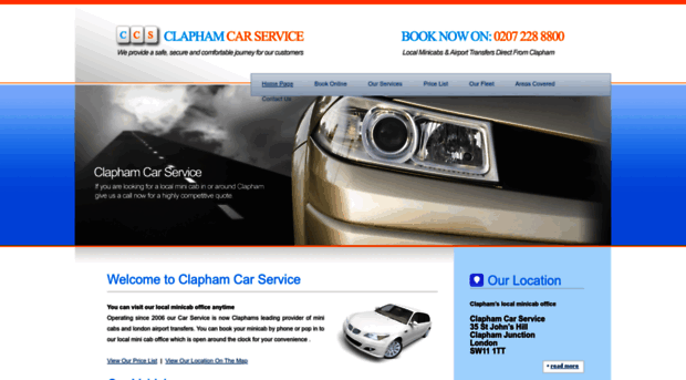 claphamcarservice.co.uk