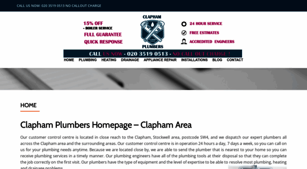 claphamplumber.co.uk