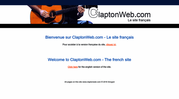 claptonweb.com